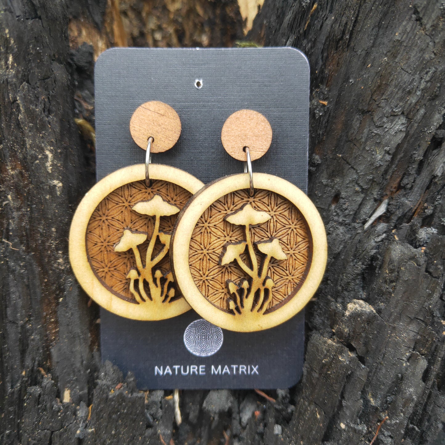 Mushroom Earrings