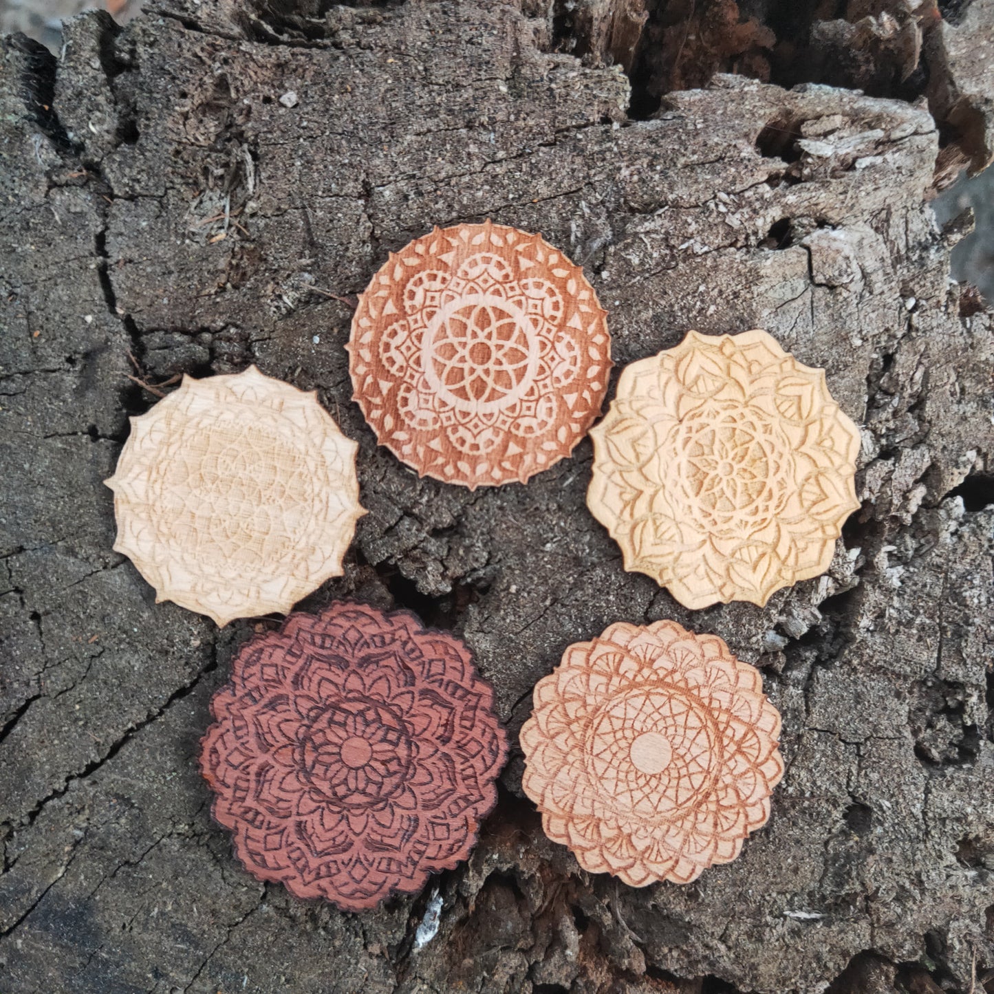 Mini Mandala Stickers | 5 Pack